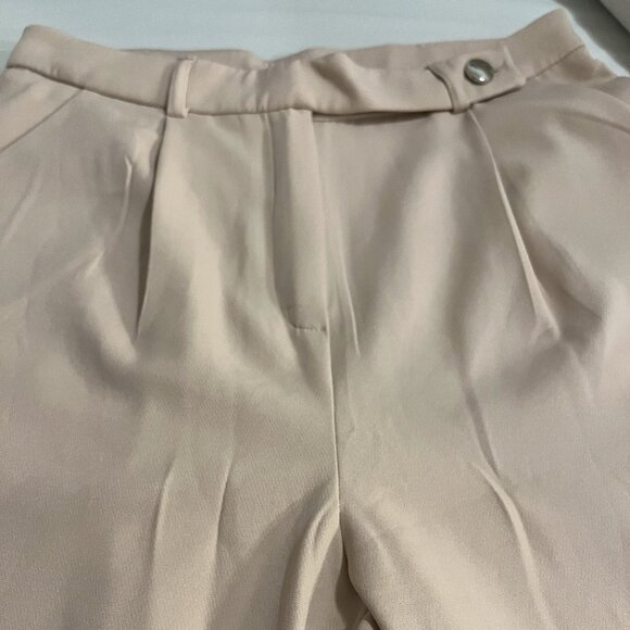 Trendyol Women's Straight Leg Pants, Size 38, Beige - Picture 3 of 8